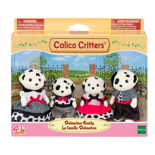Calico Critters Dalmatian Family Collectible Doll Figures