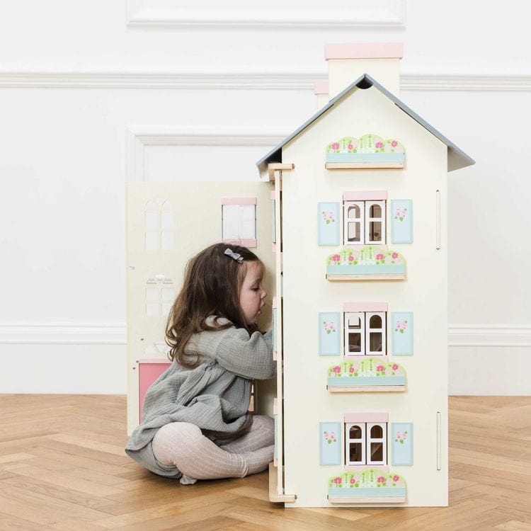 Cherry Tree Hall Wooden Dollhouse