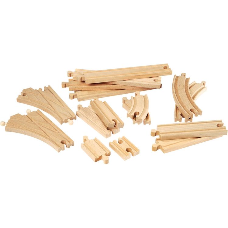 Expansion Pack Intermediate Wooden Track Train Set