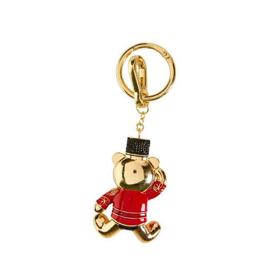 FAO Chrome Bear Keychain - Gold