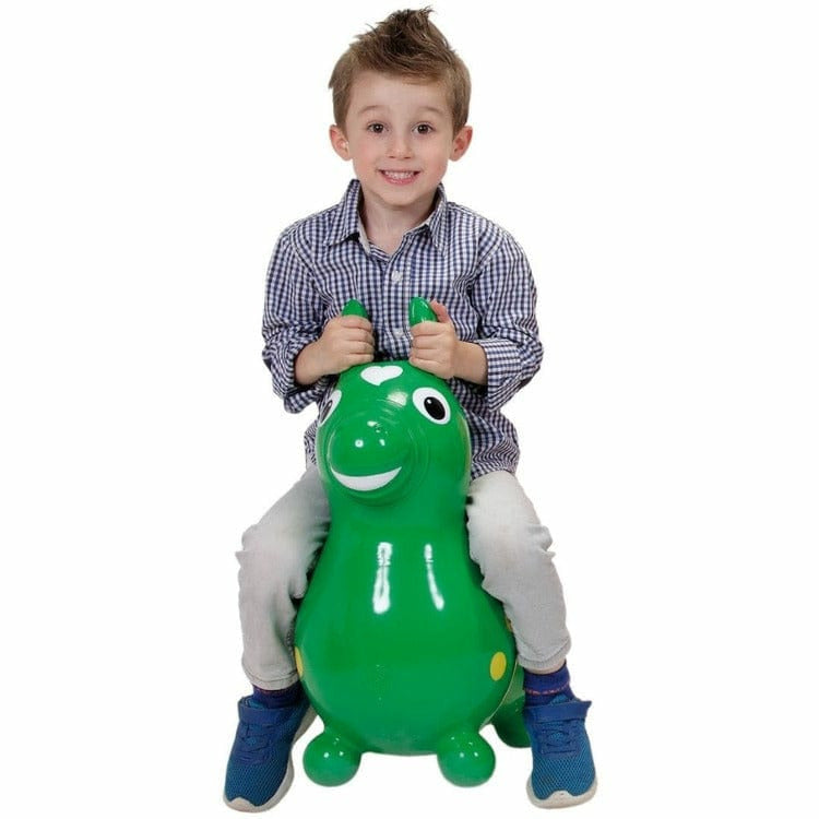 Green Rody Horse Inflatable Bouncer Ride-on