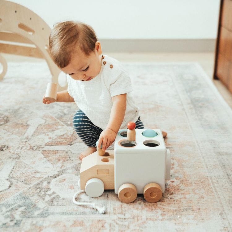 Hammer Time Wood Pull Toy
