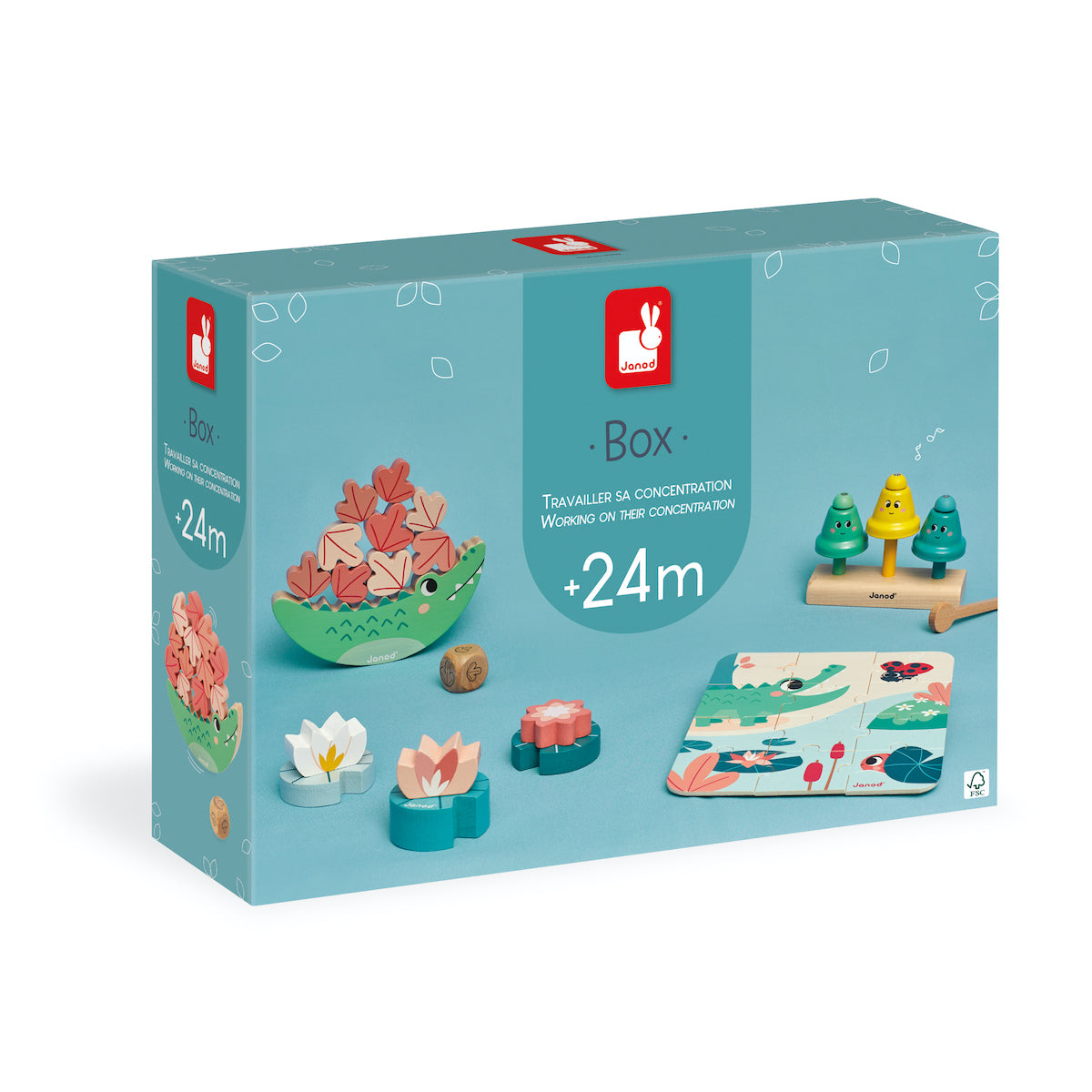 Janod Developmental Activity Box - 24 Months