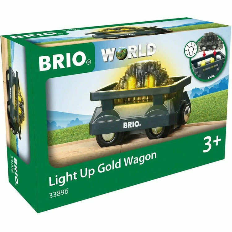 Light Up Gold Wagon
