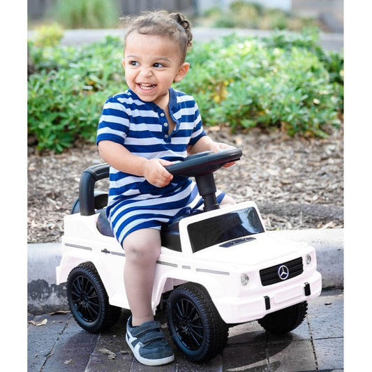 Mercedes G-Wagon Push Car - White