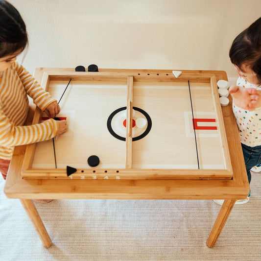 Sling-A-Ling Wooden Table Hockey Game