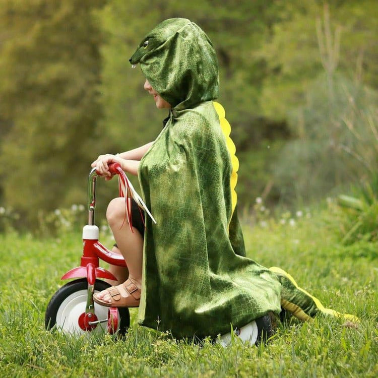 T-Rex Hooded Cape - Size 4-5 Years