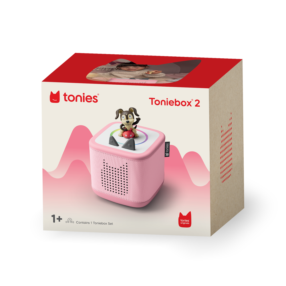 Tonies Playtime Puppy Toniebox 2 Starter Set - Cloud Pink