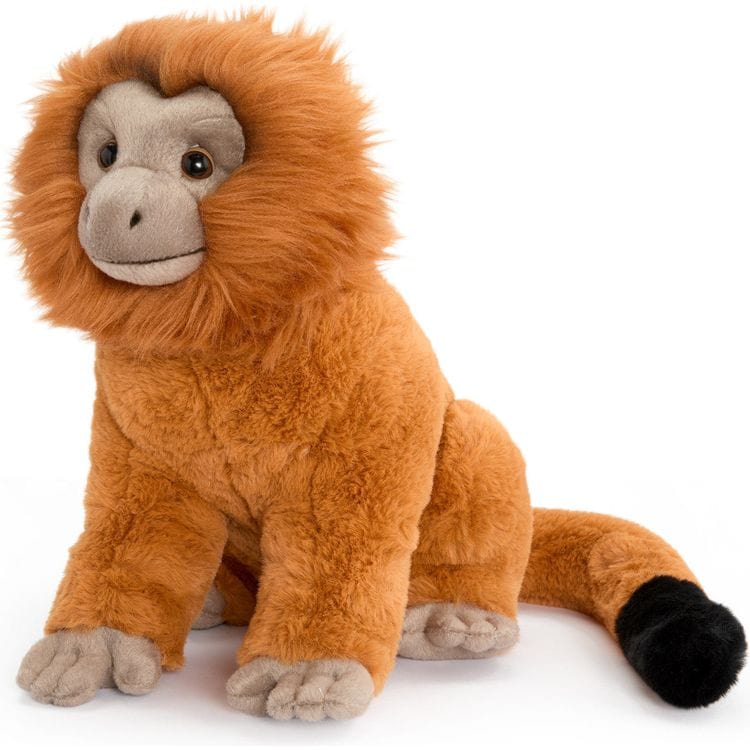 12" Adopt A Wild Pal Endangered Gold Lion Tamarin Plush