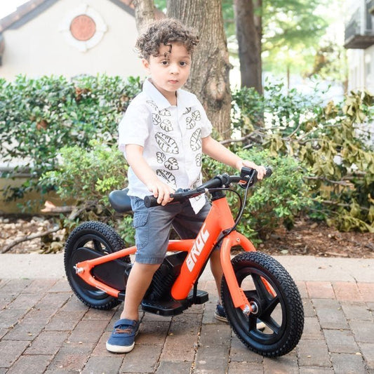 12" Electric Bike - Red