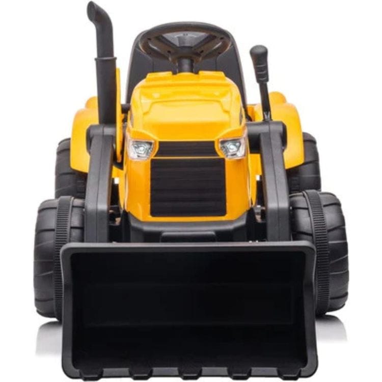 12V Freddo Excavator 1 Seater Ride on for Kids - Yellow