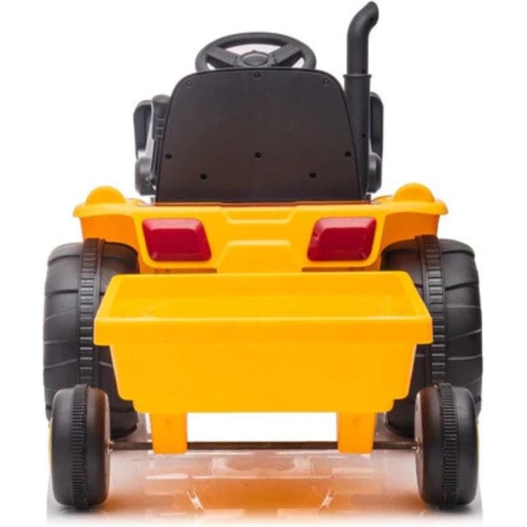 12V Freddo Excavator 1 Seater Ride on for Kids - Yellow