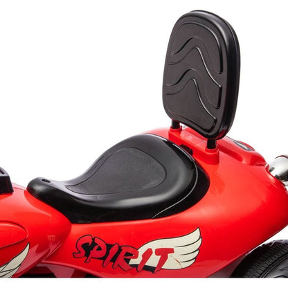 12V Kids Cruiser 1-Seater Motorcycle - Red