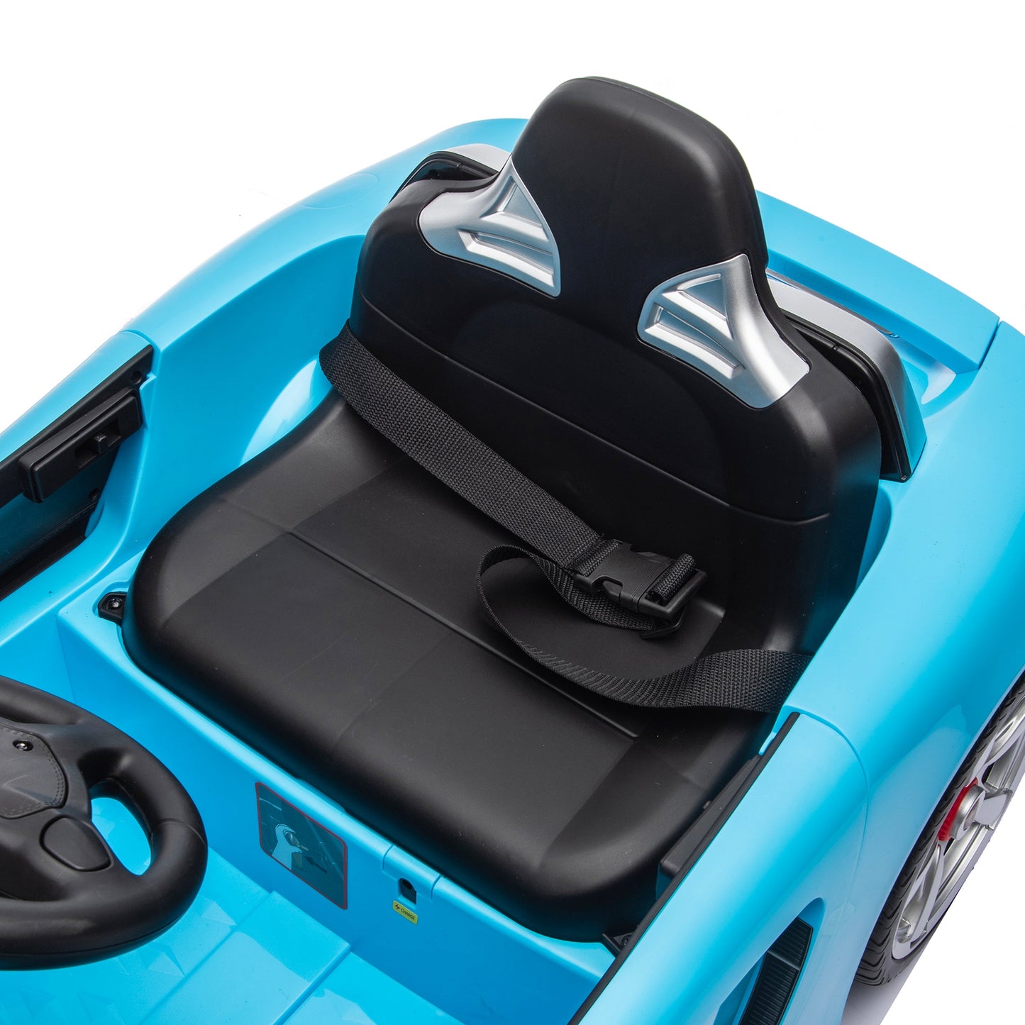 12V Porsche Carrera GT 1 Seater Ride On Car - Blue