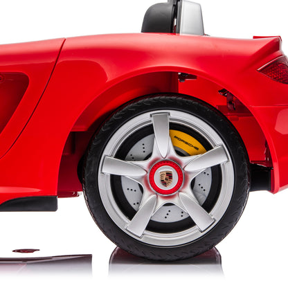12V Porsche Carrera GT 1 Seater Ride On Car - Red
