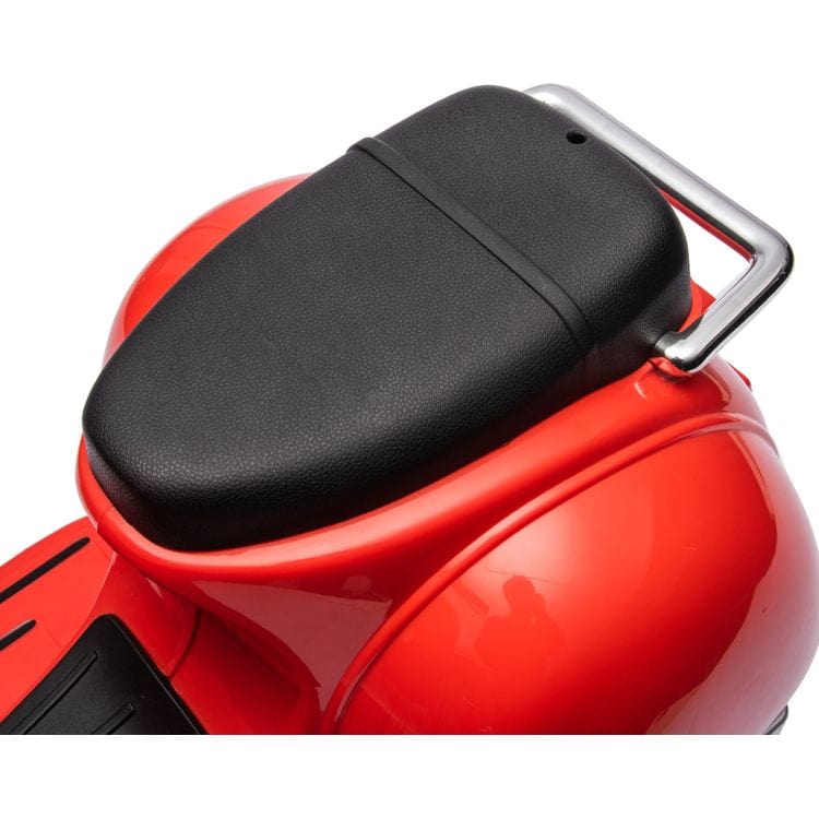 12V Vespa Electric Ride-On Scooter - Red