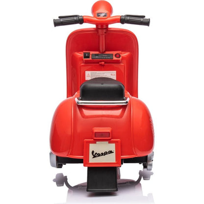 12V Vespa Electric Ride-On Scooter - Red
