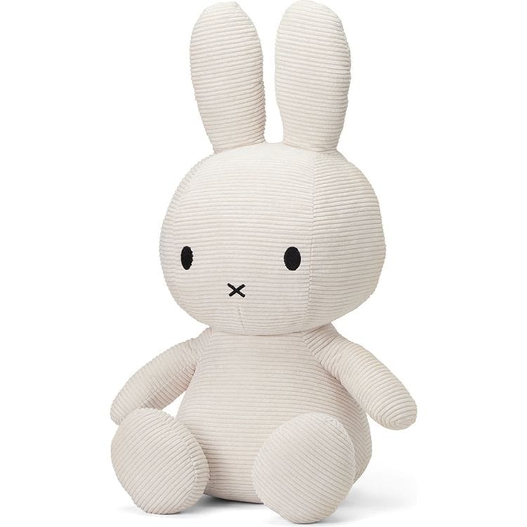 20" Miffy ECO Corduroy Plush - Off-White