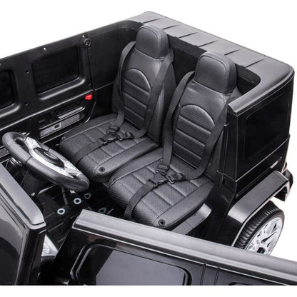 24V 4x4 Mercedes Benz G63 AMG 2 Seater Ride On Car - Black