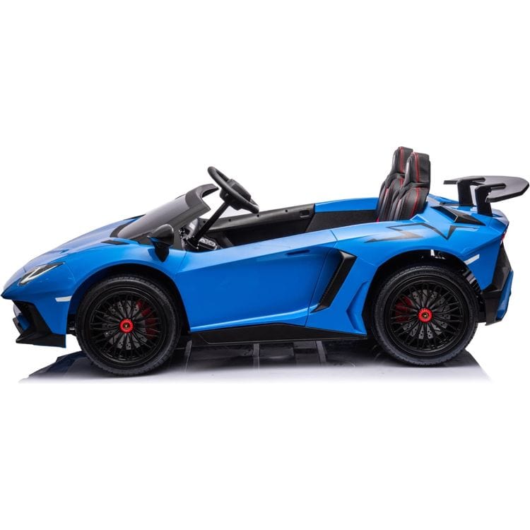 24V Lamborghini Aventador 2 Seater Ride on Car - Blue