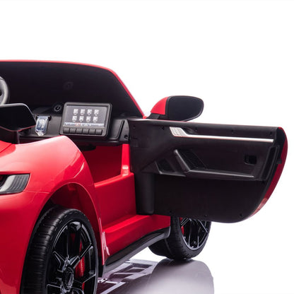24V Porsche 911 GT3 2-Seater Kids Ride-On Car with Remote Control - Red