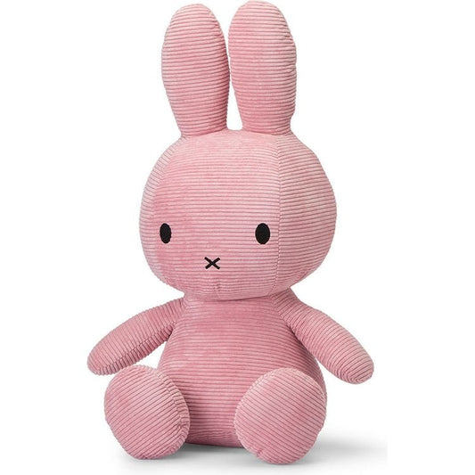 27.5" Miffy ECO Corduroy Plush - Pink