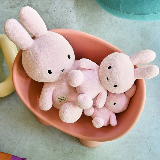27.5" Miffy Sitting Terry Plush - Light Pink