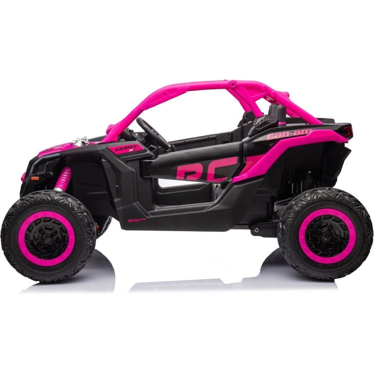 2x24V 4x4 Can Am Maverick 2 Seater Ride on UTV - Pink