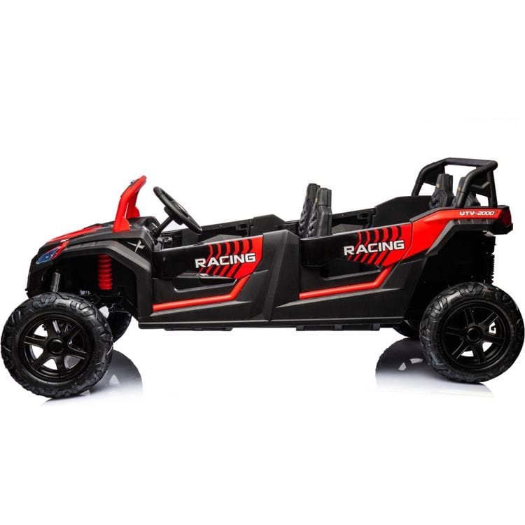 48V Freddo Beast XL Dune Buggy 4 Seater Ride On - Red
