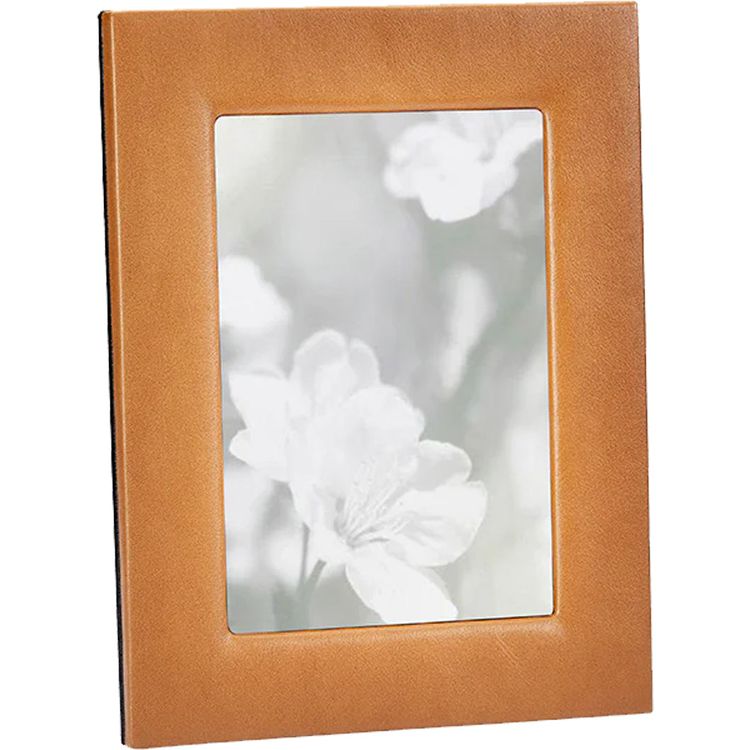 5" x 7" Leather Studio Frame - Tan
