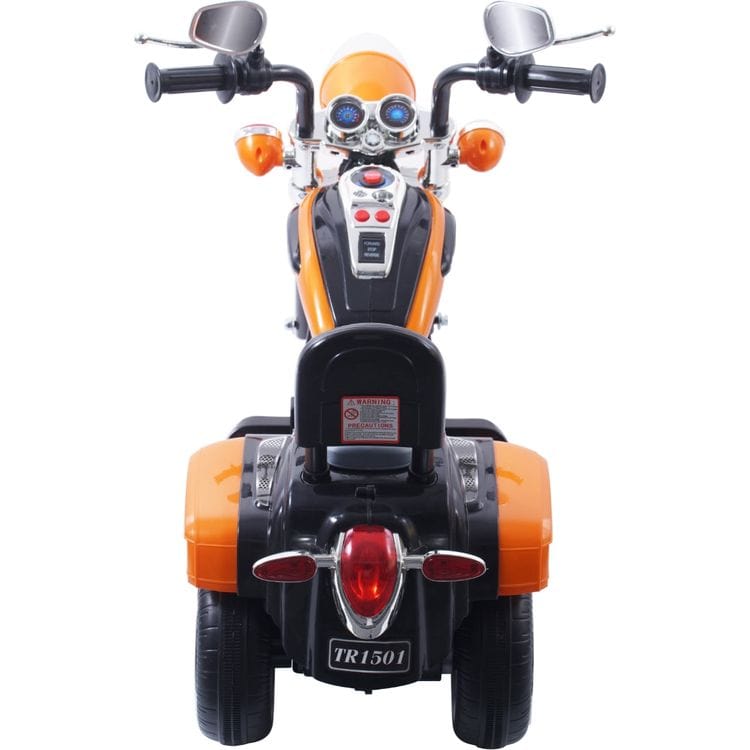 6V Freddo Toys Chopper Style Ride On Trike - Orange