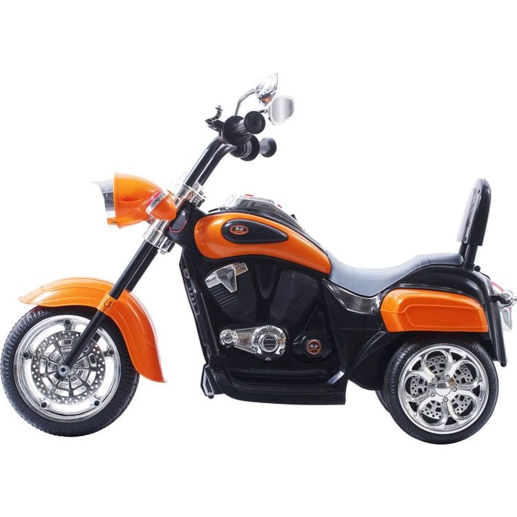 6V Freddo Toys Chopper Style Ride On Trike - Orange