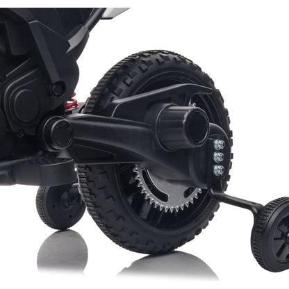 Aprilia 12V Kids' Motorcycle - Black