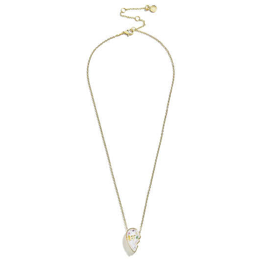 Best Friends Forever Kids' Heart Necklace Set