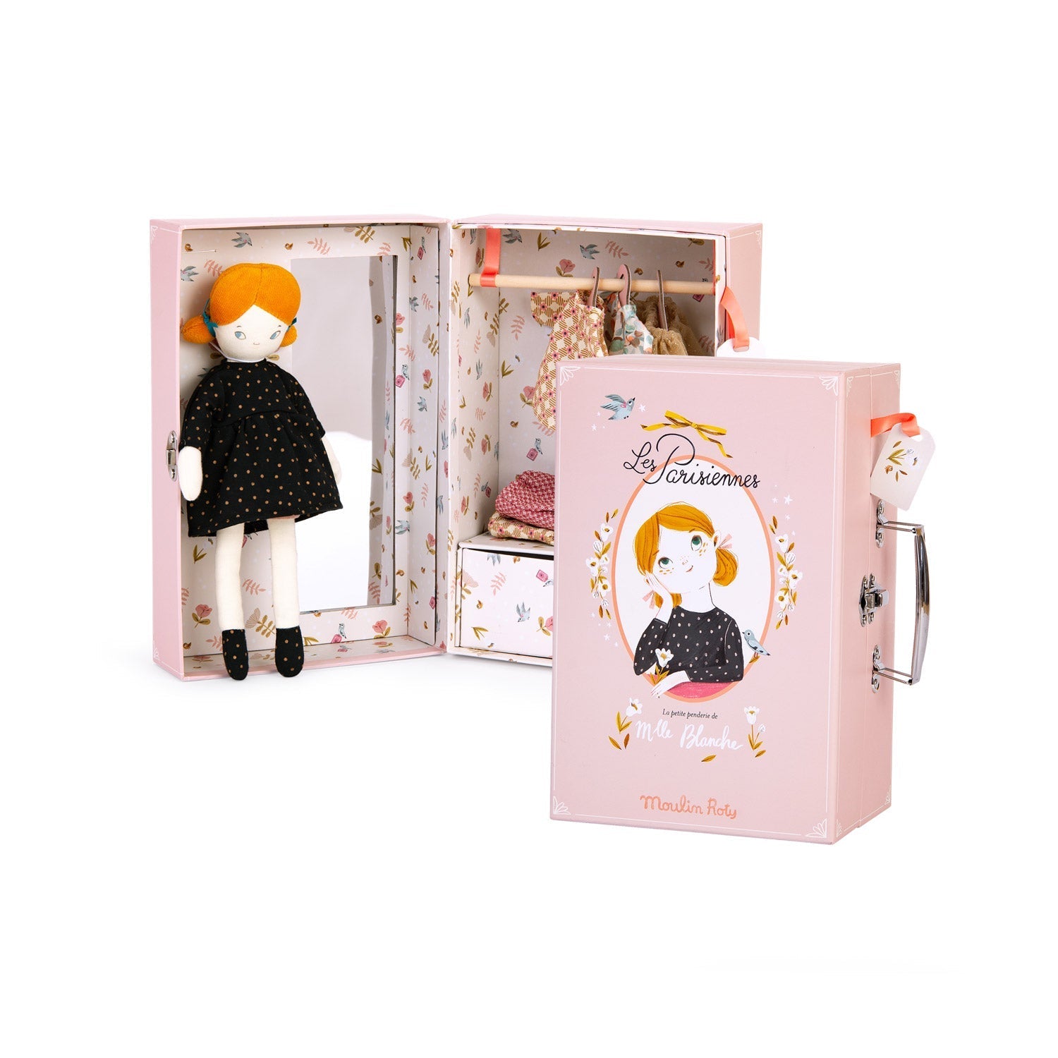 Blanche’s Doll with Suitcase Wardrobe