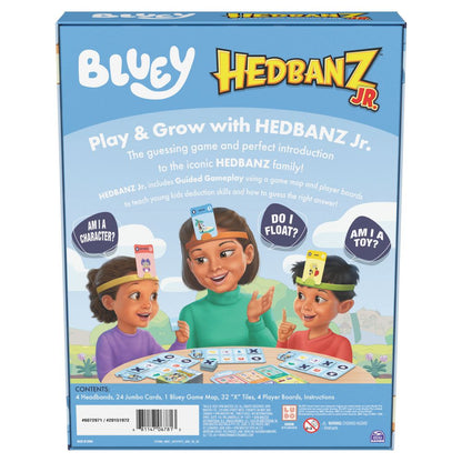 Bluey Hedbanz Jr. Picture Guessing Card Game