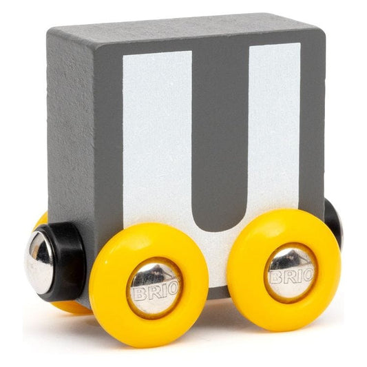 Brio Alphabet Letter Train - "U"