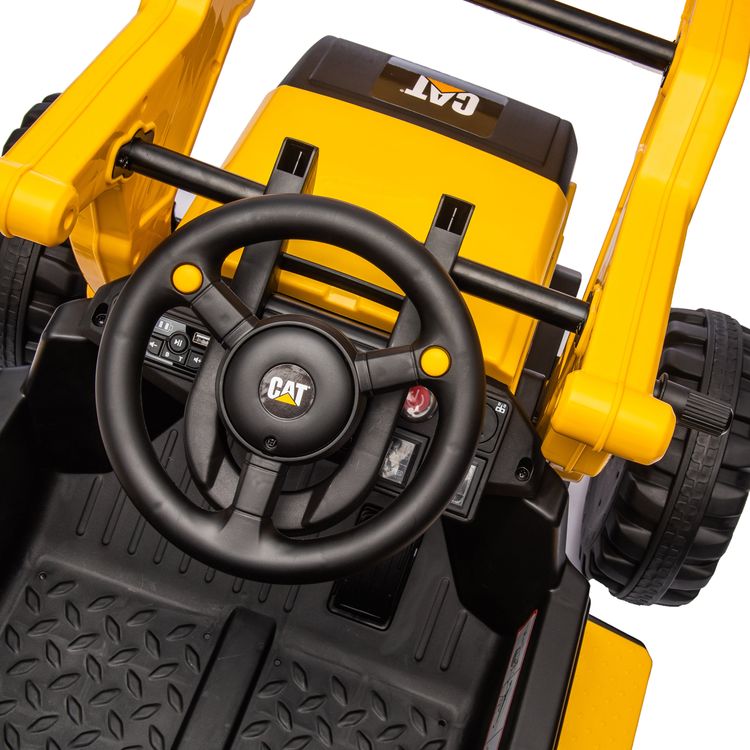 CAT Loader 12V 1-Seater Ride on Car