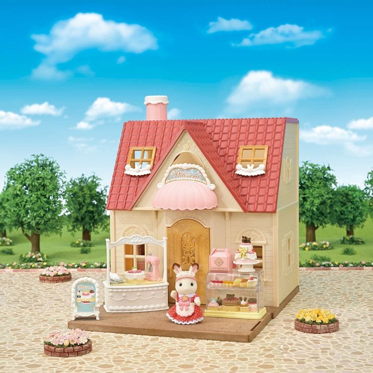 Calico Critters Village Cake Shop Starter Playset