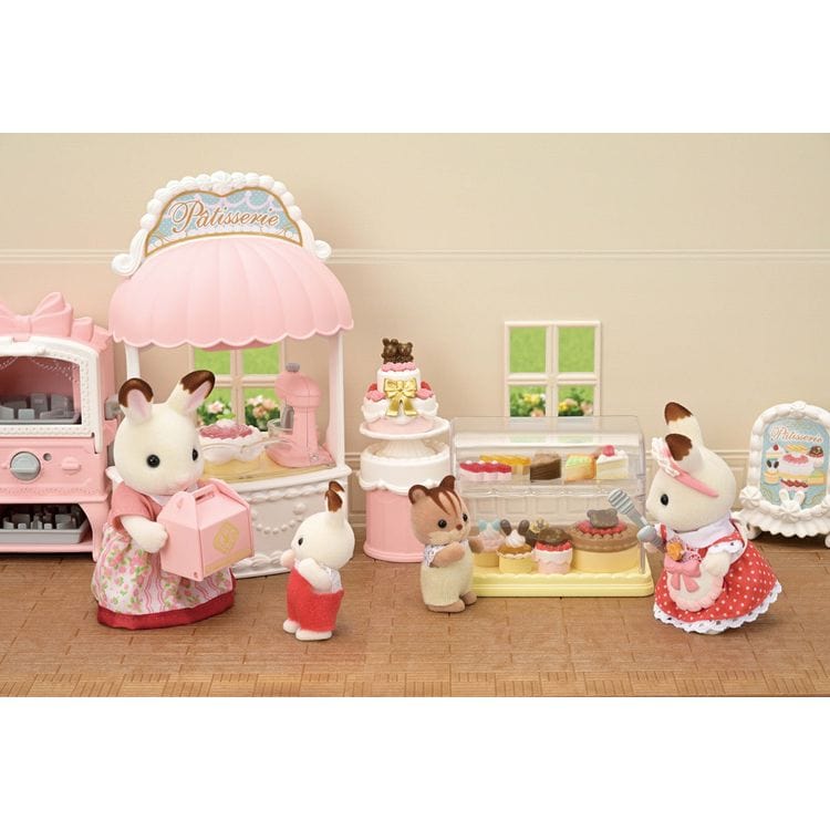 Calico Critters Village Cake Shop Starter Playset