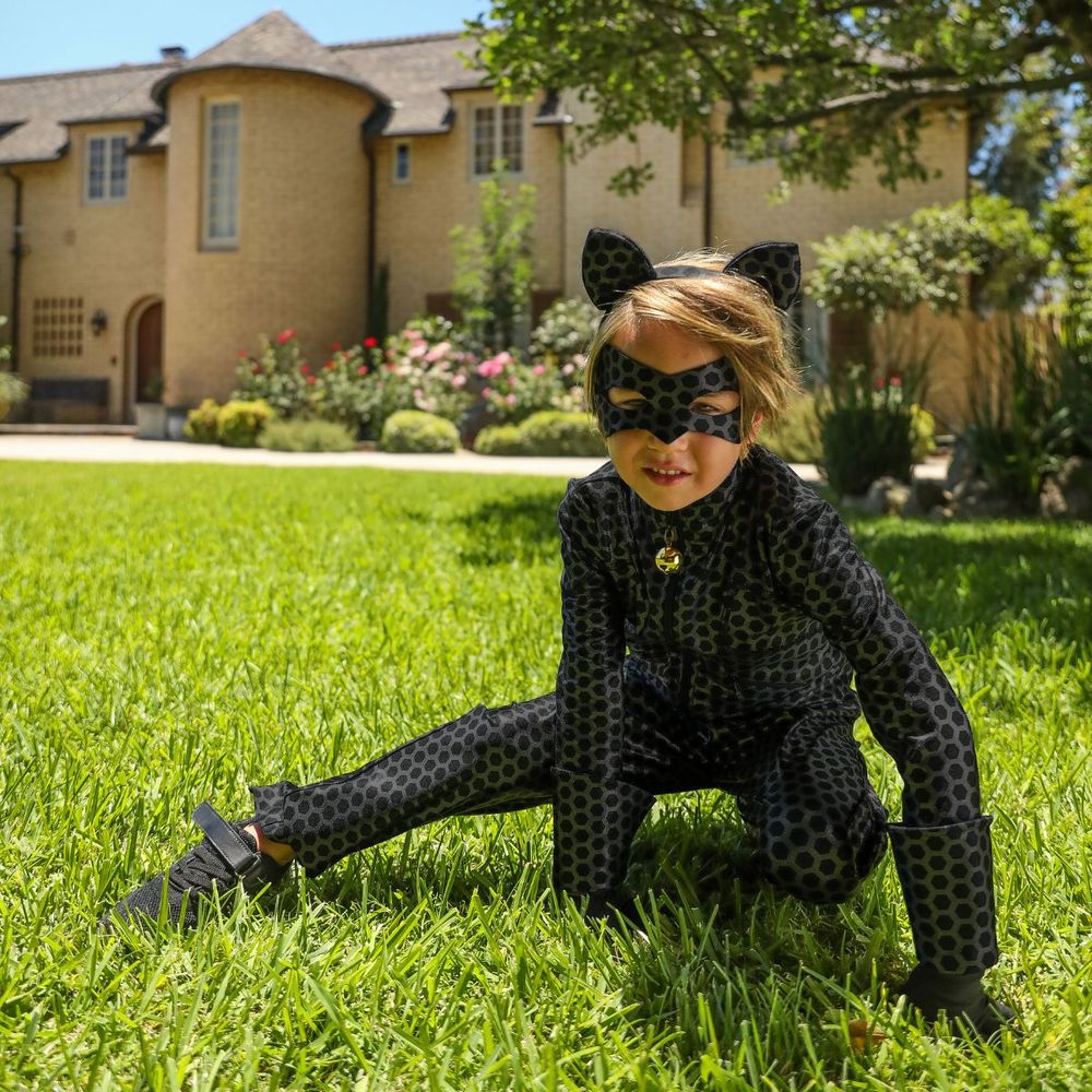 Cat Noir Child Dress Up - Size 7/8 Years