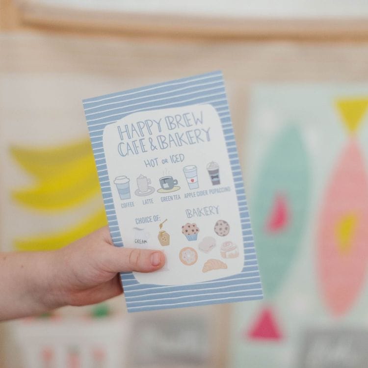 Coffee Play Shop Activity Set