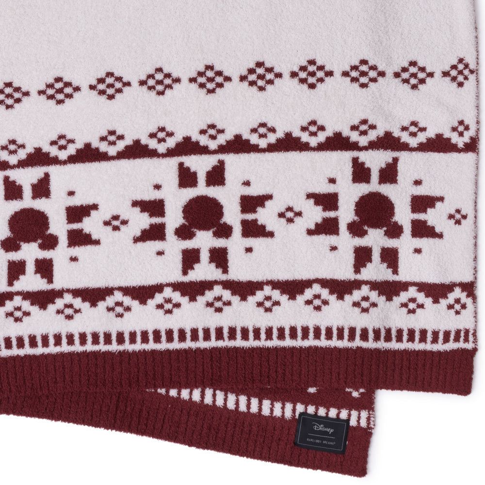 CozyChic Disney Mickey Fair Isle Throw