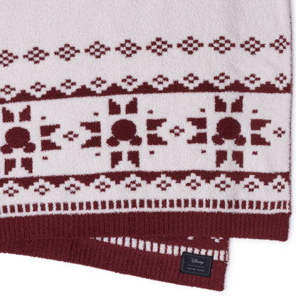 CozyChic Disney Mickey Fair Isle Throw