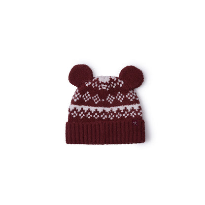 CozyChic Unisex Adult Disney Mickey Fair Isle Beanie