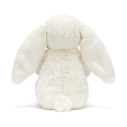 Cream Bunny with Plant