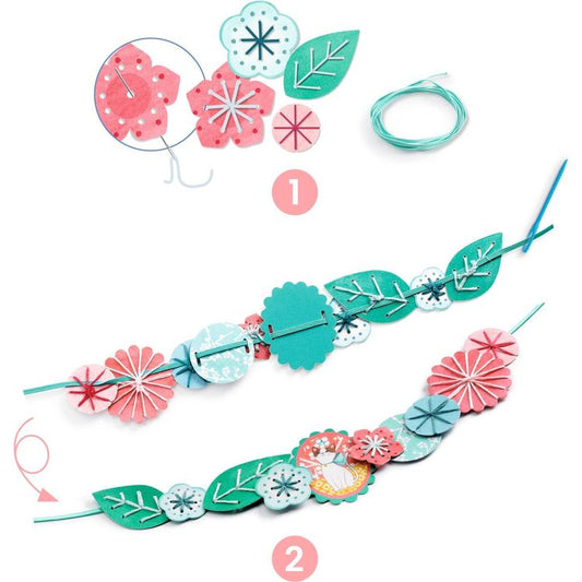 DIY Flora Necklace Craft Kit