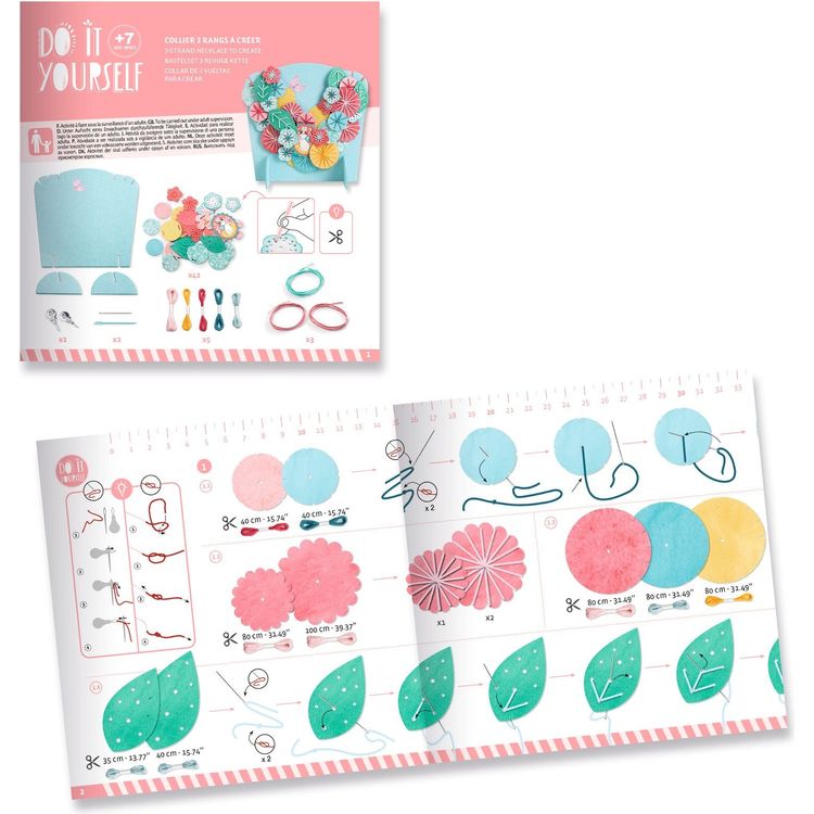 DIY Flora Necklace Craft Kit
