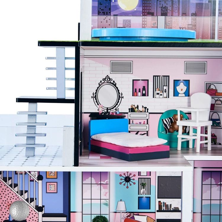 Dreamland Barcelona Dollhouse - Turquoise/Black
