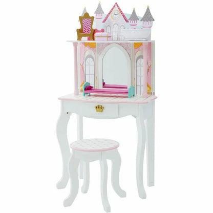 Dreamland Castle Play Vanity Set - White / Pink